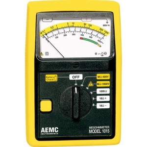 AEMC 1015 1000V Analog Megohmmeter Insulation Tester