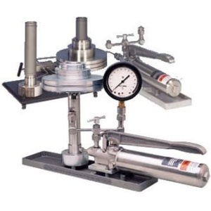 Ametek M&G T-50 Hydraulic Deadweight Tester 10-500PSI 100-5K PSI