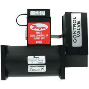 Dwyer GFC Gas Mass Flow Controller 1000 LPM Aluminum - GFC-1145