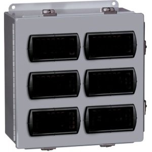 Dwyer PME-46 Panel Meter Enclosure (Steel, 6 Meters)