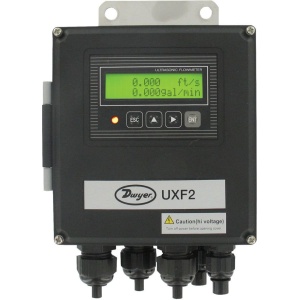 Dwyer UXF2-31P1 Ultrasonic Flow Converter 20-30VDC