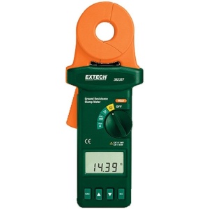 Extech 382357-NIST Clamp-On Resistance Tester w/ NIST