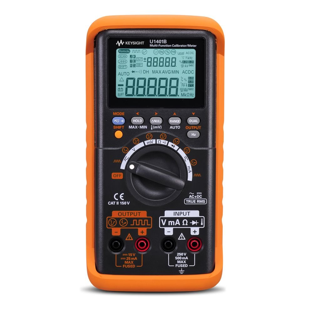 Keysight Technologies U1401B Handheld Multi-function Calibrator/Meter 1 Keysight Technologies U1401B Handheld Multi-function Calibrator/Meter