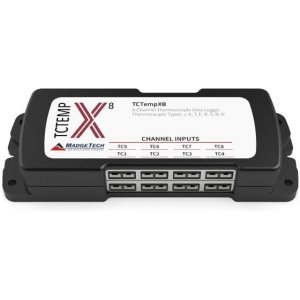 MadgeTech TCTEMPX8 8-Channel Thermocouple Data Logger