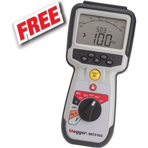 Megger MIT1025-VIP1 Insulation Tester Bundle with MIT410/2