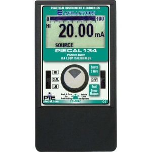 PIE 134 Pocket-sized 4-20mA Calibrator w/ NIST