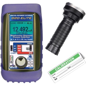 PIE 820ELITE-F-VIP Calibrator w/ Fenix TK75 Flashlight Kit