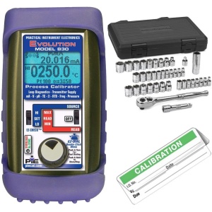 PIE 830-T-VIP Dual Calibrator w/ 30pc Socket Set Kit