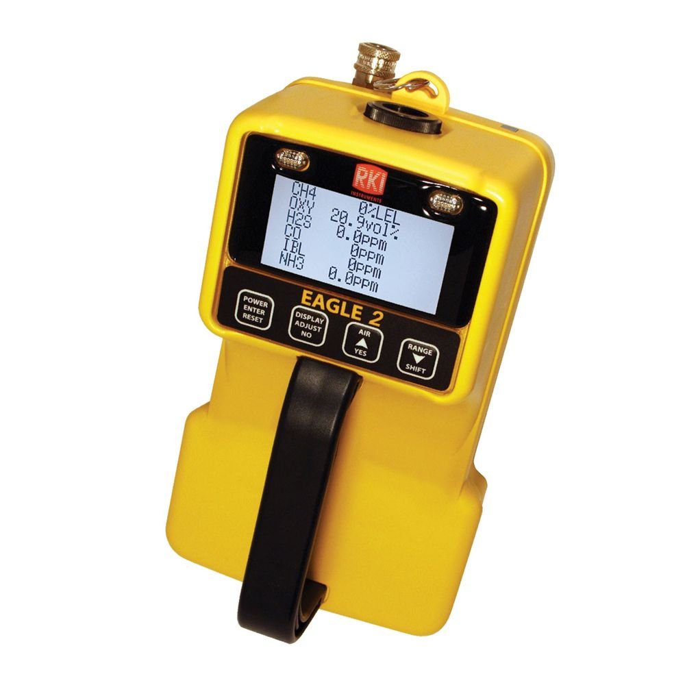RKI 726-016-02 Eagle 2 Portable Monitor LEL Cat O2 H2S CO CO2 IR 10k SO2 1 RKI 726-016-02 Eagle 2 Portable Monitor LEL Cat O2 H2S CO CO2 IR 10k SO2