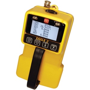 RKI Instruments 726-110-05-P2 Eagle 2 Gas Monitor CH4/O2/H2S/CO/CO2/VOC