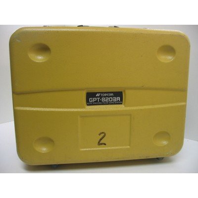 Used Topcon GPT-8203A Robotic Reflectorless Total Station 3" w/ Ranger 200C 6 Used Topcon GPT-8203A Robotic Reflectorless Total Station 3" w/ Ranger 200C - Image 6