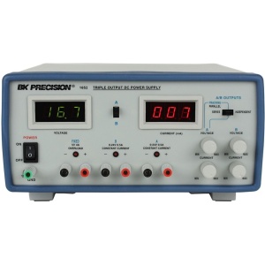 BK Precision 1652 Triple Output Digital Display DC Power Supply